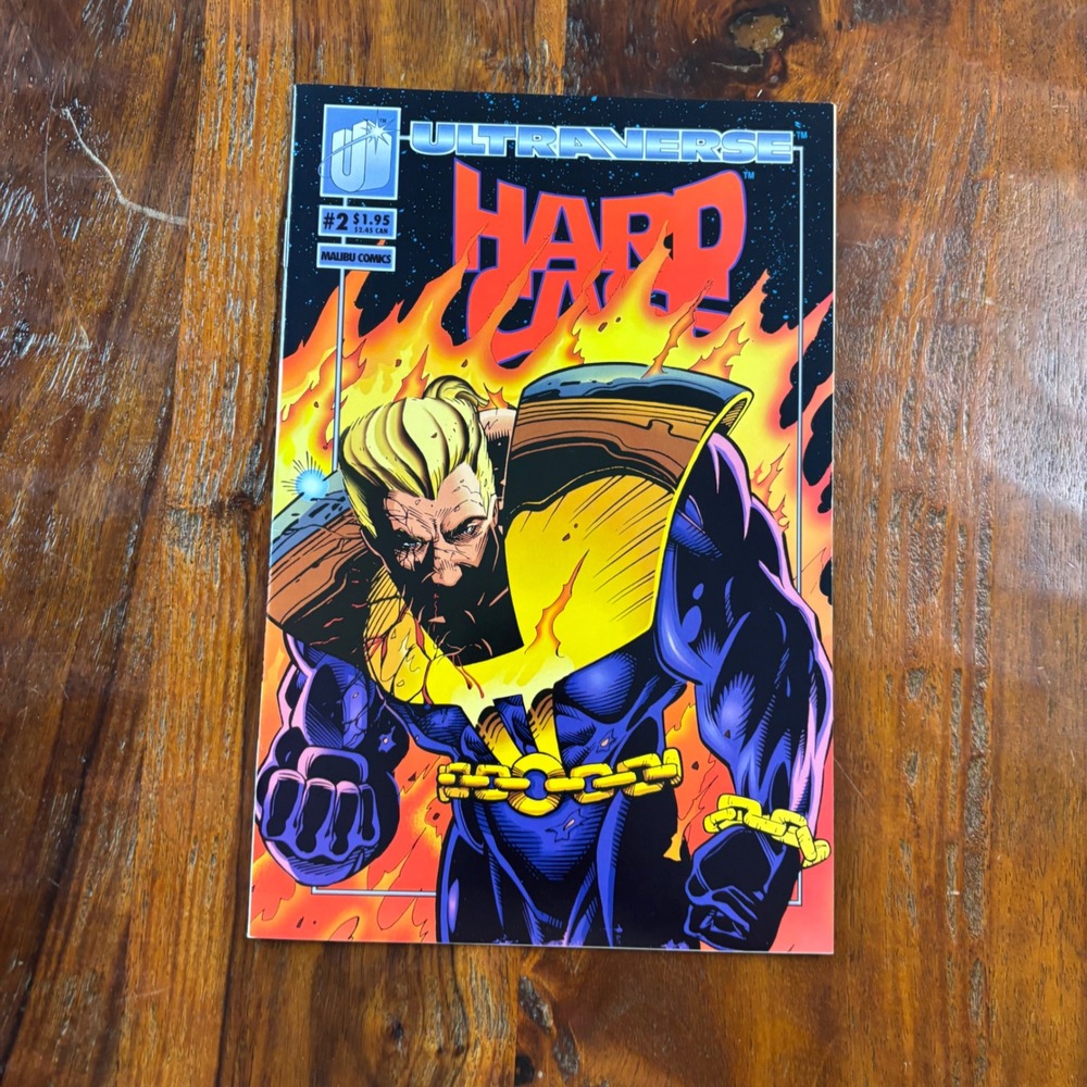 Malibu‎ Comics Ultraverse Hardcase 2 July 1993 Walter Simonson Alien 3 SNES Ad